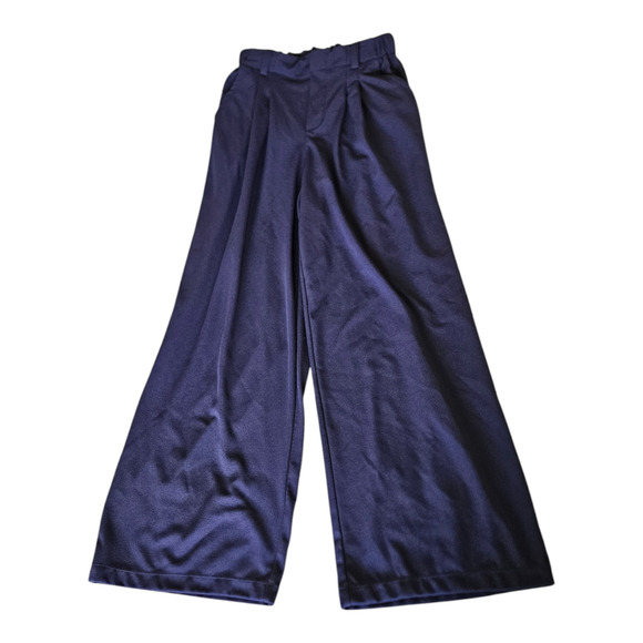 Small Blue Wide Leg Pants - Picture 1 of 7